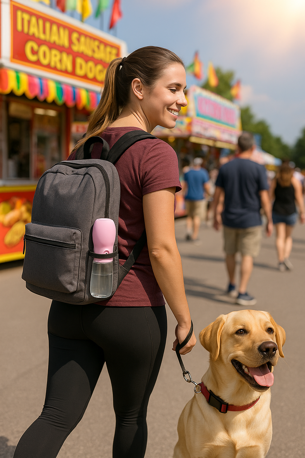 Portable Dog Water Bottle