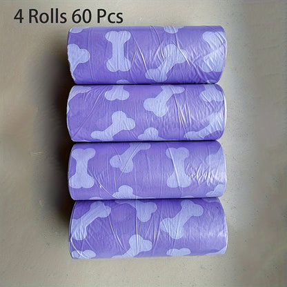 Bone-Print Dog Waste Bags