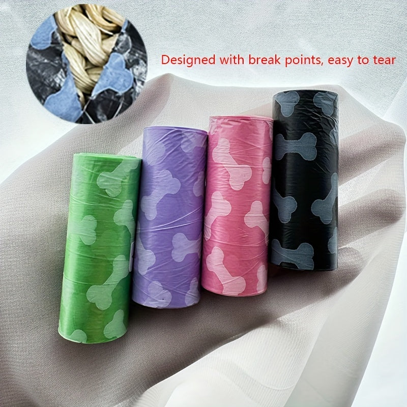 Bone-Print Dog Waste Bags