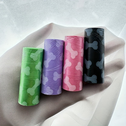 Bone-Print Dog Waste Bags