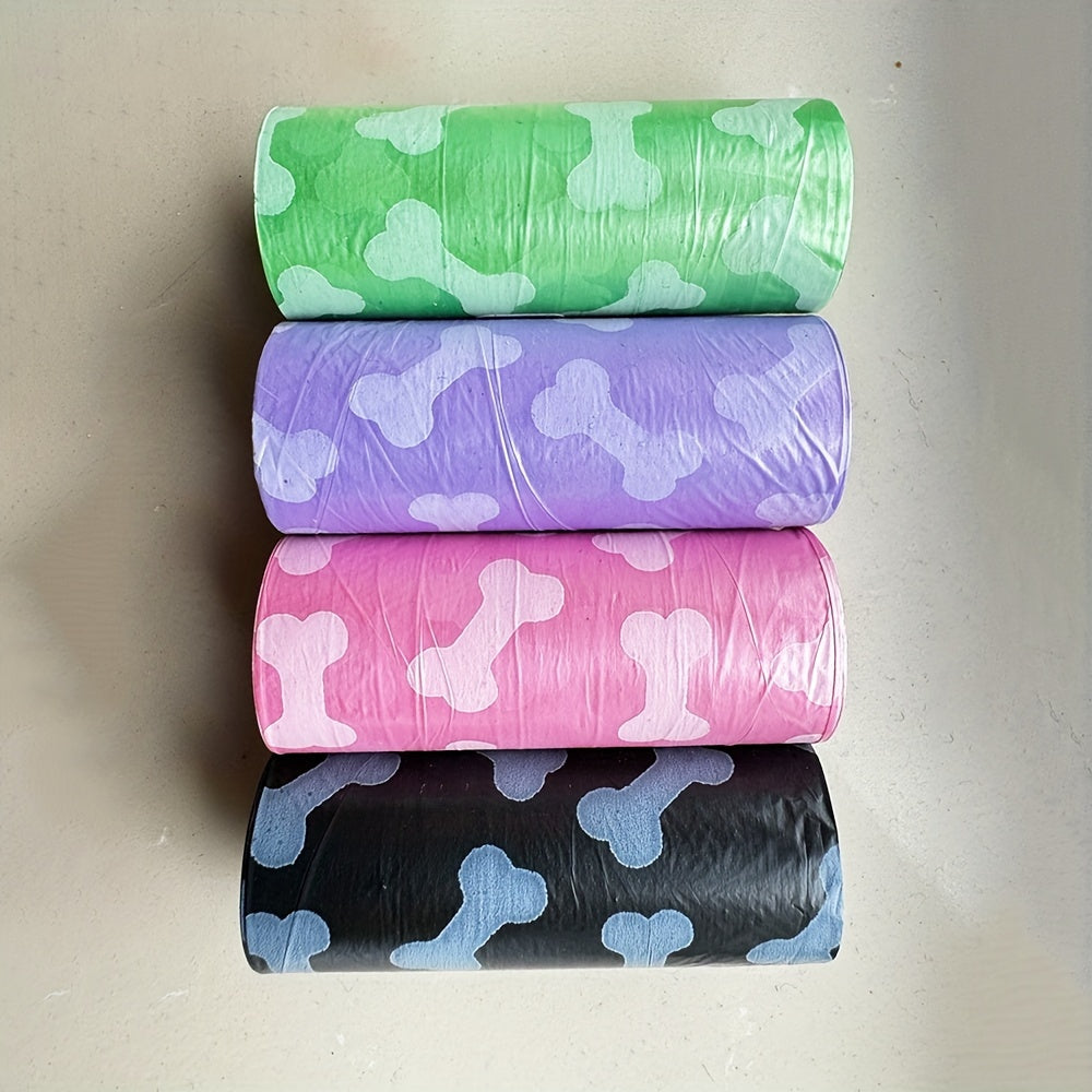 Bone-Print Dog Waste Bags