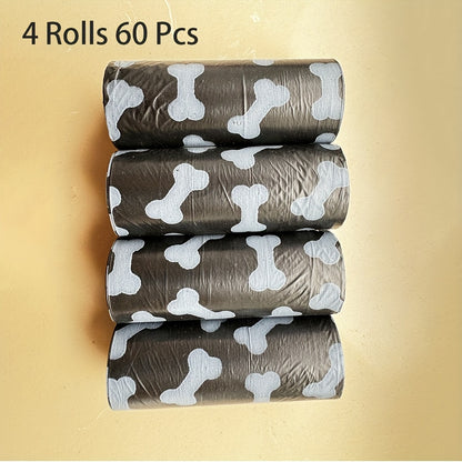 Bone-Print Dog Waste Bags