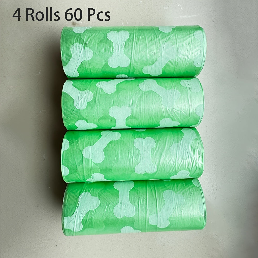 Bone-Print Dog Waste Bags